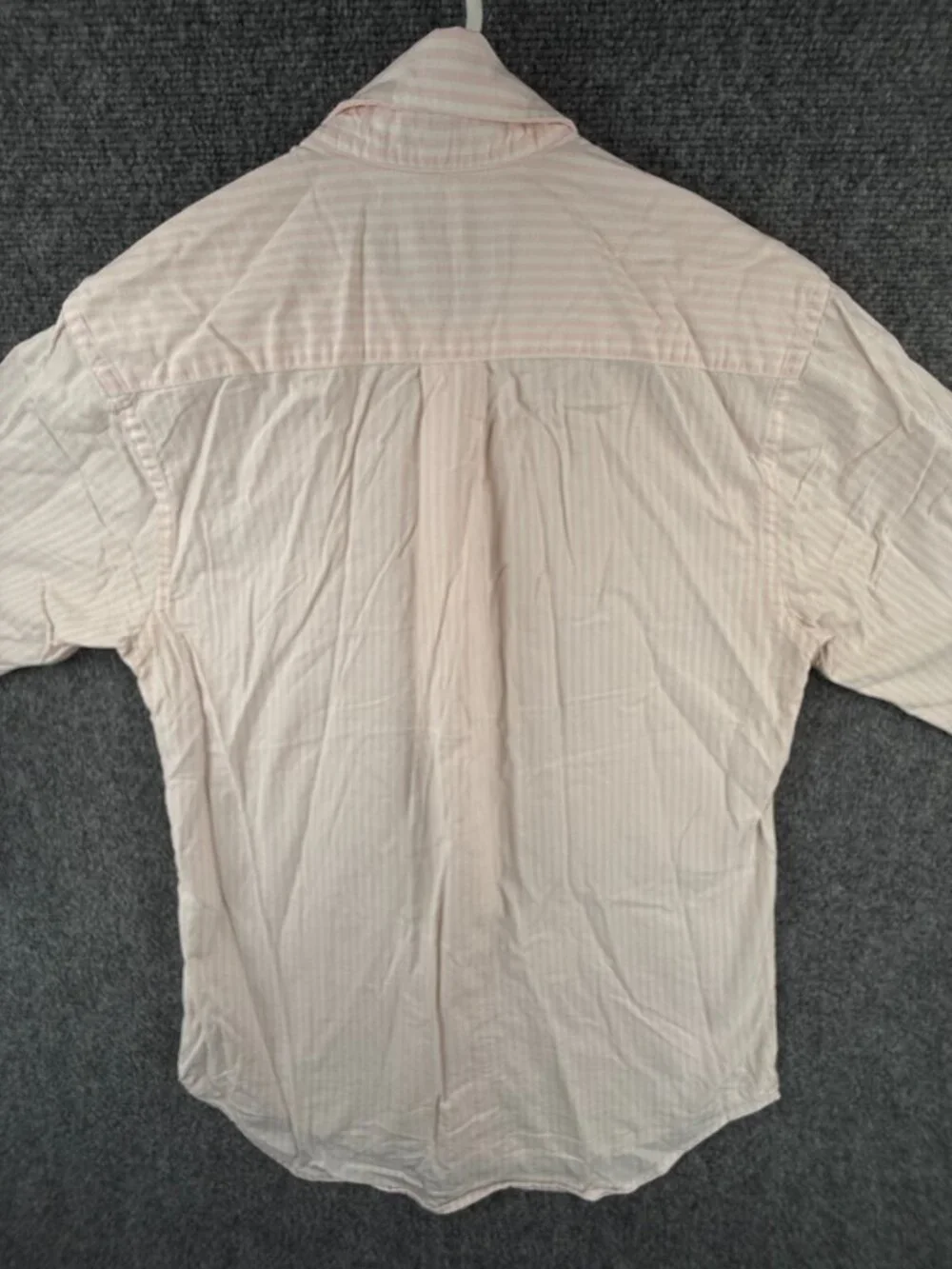 Vineyard Vines Slim Fit Whale Shirt Men Small Pink Striped Cotton Button Up